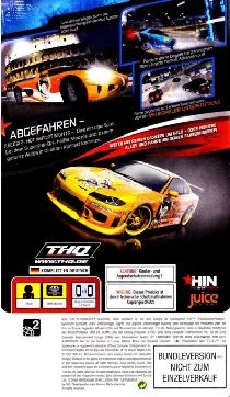 Juiced 2 - Hot Import Nights (EU) box cover back